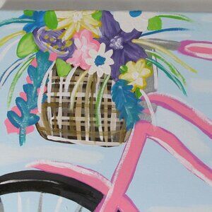 Original Bicycle Canvas Painting by me